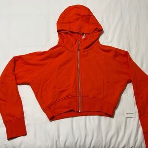 Lululemon Scuba Full Zip Cropped Hoodie